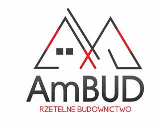 Projekt logo dla firmy AmBud | Projektowanie logo
