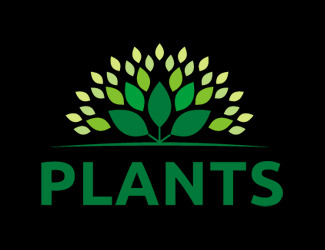 Projekt logo dla firmy plants | Projektowanie logo