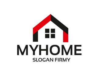 Projekt logo dla firmy MyHome | Projektowanie logo