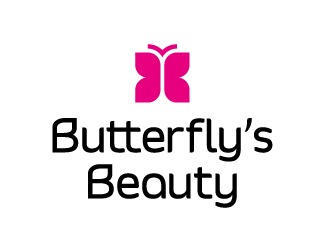Projekt logo dla firmy Butterfly's Beauty | Projektowanie logo