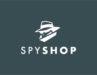 Projektowanie logo dla firm online SPYSHOP