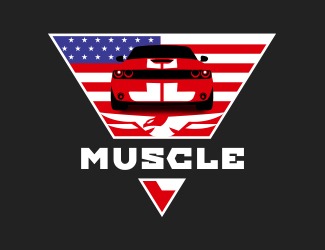 Projekt graficzny logo dla firmy online MUSCLE