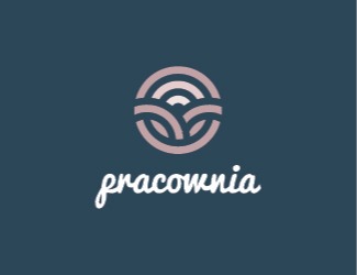 Projekt graficzny logo dla firmy online PRACOWNIA