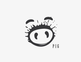 Projektowanie logo dla firmy, konkurs graficzny pig