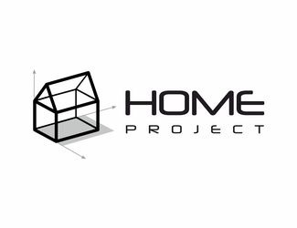 Projekt logo dla firmy HOME PROJECT | Projektowanie logo
