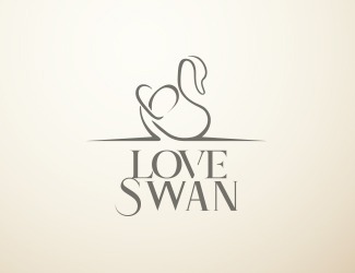 Projekt logo dla firmy LoveSwan | Projektowanie logo