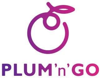 Projekt logo dla firmy PLUM'n'GO | Projektowanie logo