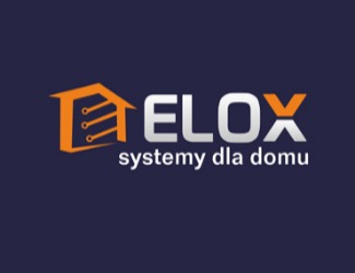 Projekt graficzny logo dla firmy online elox