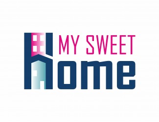 Projekt graficzny logo dla firmy online m sweet home