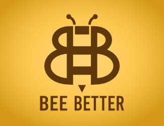 Projekt logo dla firmy Bee Better | Projektowanie logo