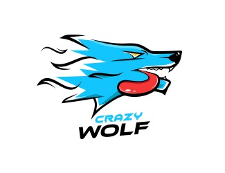 Projektowanie logo dla firm online crazy wolf