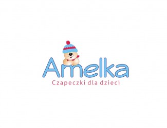 Projekt graficzny logo dla firmy online Amelka