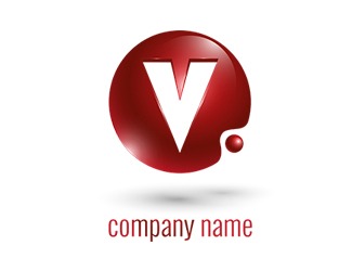 Projektowanie logo dla firmy, konkurs graficzny litera V