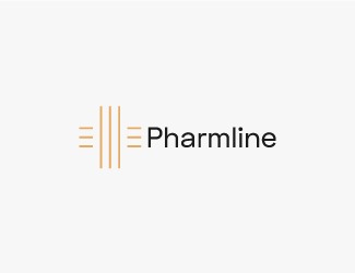 Projekt graficzny logo dla firmy online Pharmline