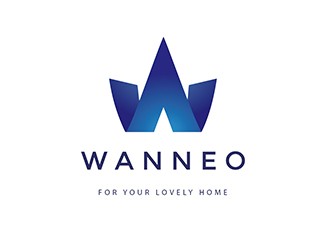 Projekt graficzny logo dla firmy online Wanny