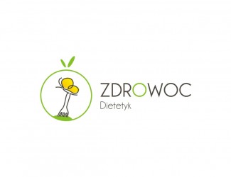Projekt graficzny logo dla firmy online DIETETYK