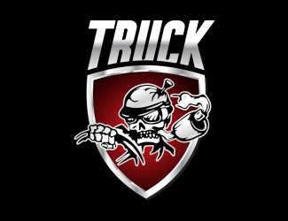 Projekt graficzny logo dla firmy online Truck