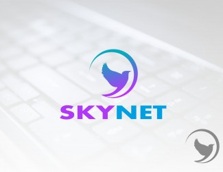 Projekt logo dla firmy SKYNET | Projektowanie logo