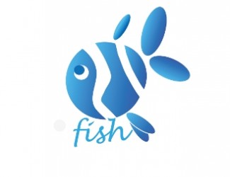 Projekt graficzny logo dla firmy online Fish
