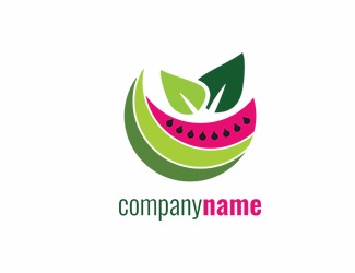 Projekt graficzny logo dla firmy online arbuz