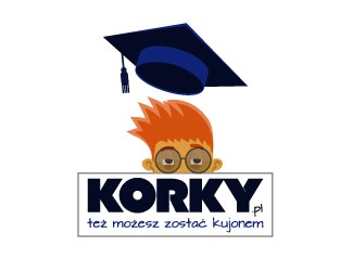 korky serwis edukacyjny - projektowanie logo - konkurs graficzny