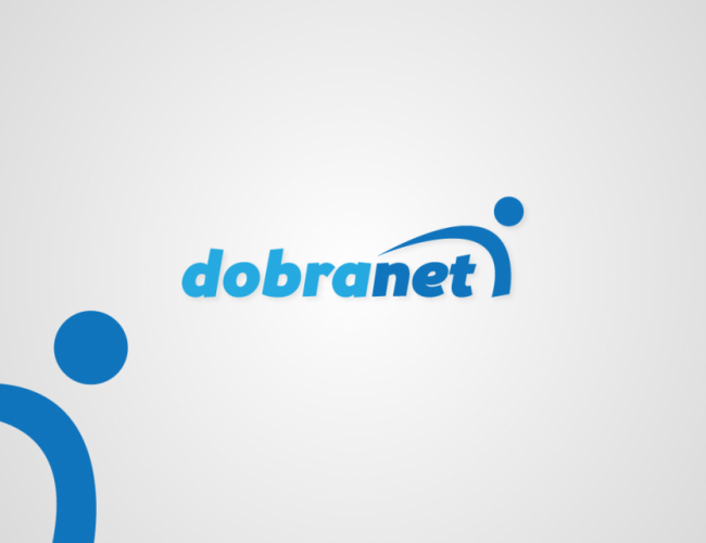 Projektowanie logo dla firm,  Logo dla DOBRANET, logo firm - dominik15