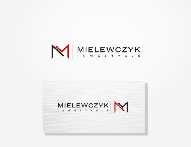 Projektowanie logo dla firm,  Logo dla firmy INWESTYCJE MIELEWCZYK, logo firm - maja