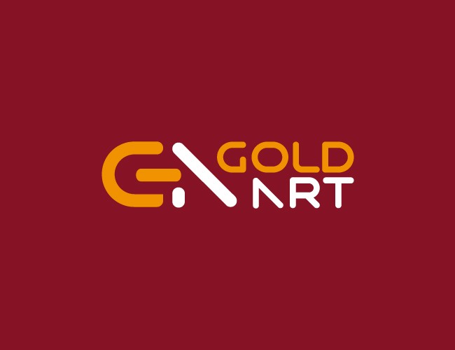Projektowanie logo dla firm,  logo dla firmy Gold-Art, logo firm - gold-art