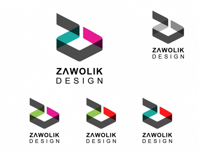 Projektowanie logo dla firm,  Logo dla studia architektury wnętrz, logo firm - monika.zawolik