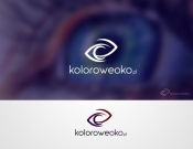 projektowanie logo oraz grafiki online logo dla KoloroweOko.pl