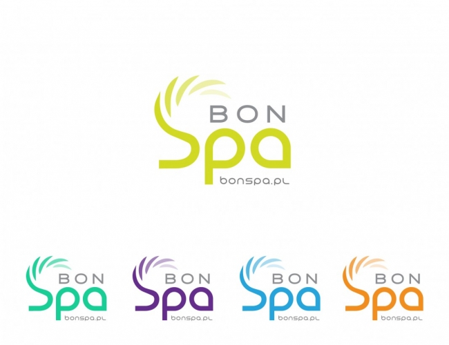 Projektowanie logo dla firm,  Logo dla bonspa.pl, logo firm - bonspa