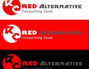 Projekt graficzny, nazwa firmy, tworzenie logo firm Red Alternative Sp. z o.o. - claxon