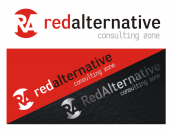 Projekt graficzny, nazwa firmy, tworzenie logo firm Red Alternative Sp. z o.o. - madiiee.em