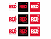 Projekt graficzny, nazwa firmy, tworzenie logo firm Red Alternative Sp. z o.o. - coolargol