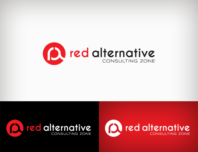 Projektowanie logo dla firm,  Red Alternative Sp. z o.o., logo firm - qm4n
