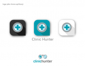 Projekt graficzny, nazwa firmy, tworzenie logo firm Logo dla start-upu Clinic Hunter - dobrelogo