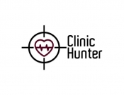Projekt graficzny, nazwa firmy, tworzenie logo firm Logo dla start-upu Clinic Hunter - papilot