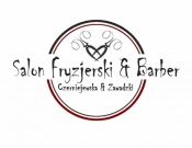 Projekt graficzny, nazwa firmy, tworzenie logo firm Logo dla salonu fryzjerskiego&barber - A_KONO