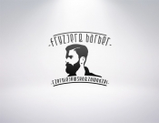 Projekt graficzny, nazwa firmy, tworzenie logo firm Logo dla salonu fryzjerskiego&barber - MATHIS