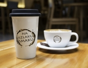 Projekt graficzny, nazwa firmy, tworzenie logo firm Nazwa i logo dla mini kawiarenki - ADesigne