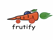 Projekt graficzny, nazwa firmy, tworzenie logo firm Logo dla e-sklepu Frutify - ApePolacco