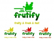 Projekt graficzny, nazwa firmy, tworzenie logo firm Logo dla e-sklepu Frutify - Eliosanka
