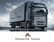 Projekt graficzny, nazwa firmy, tworzenie logo firm LOGO Monster Truck sp. z o.o. - kbdesign