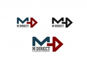 Projekt graficzny, nazwa firmy, tworzenie logo firm Logo dla firmy doradczej MDirect - karczewska.magdaa