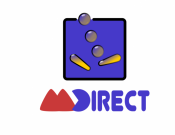 Projekt graficzny, nazwa firmy, tworzenie logo firm Logo dla firmy doradczej MDirect - ApePolacco