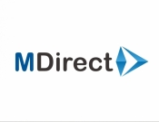 Projekt graficzny, nazwa firmy, tworzenie logo firm Logo dla firmy doradczej MDirect - kingu