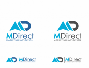 projektowanie logo oraz grafiki online Logo dla firmy doradczej MDirect