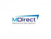 Projekt graficzny, nazwa firmy, tworzenie logo firm Logo dla firmy doradczej MDirect - dobrelogo