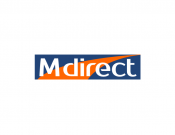 Projekt graficzny, nazwa firmy, tworzenie logo firm Logo dla firmy doradczej MDirect - swawolnykucharz