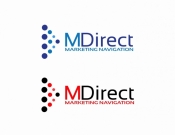 Projekt graficzny, nazwa firmy, tworzenie logo firm Logo dla firmy doradczej MDirect - TurkusArt